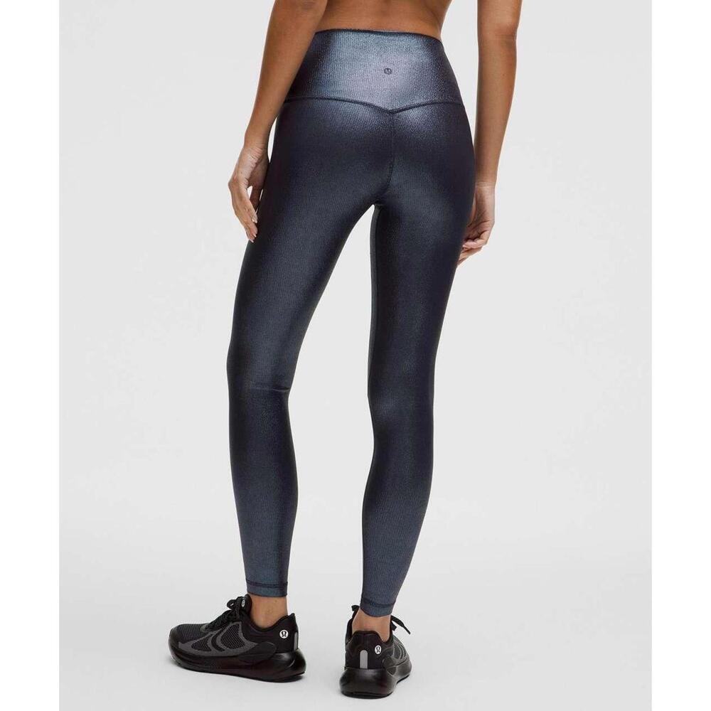 lululemon athletica Metallic Charcoal High-Rise Leggings